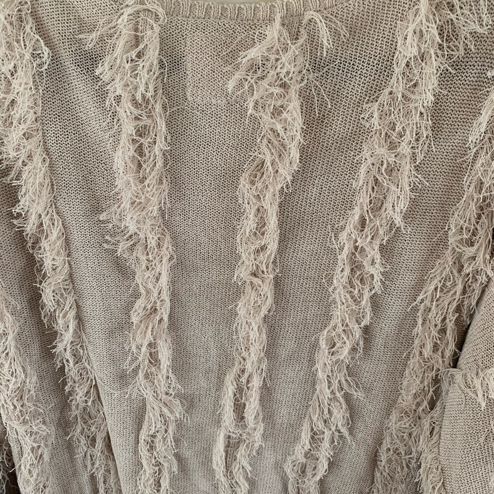 Chaser Slinky Fringe Pullover Sweater - Picture 5 of 12